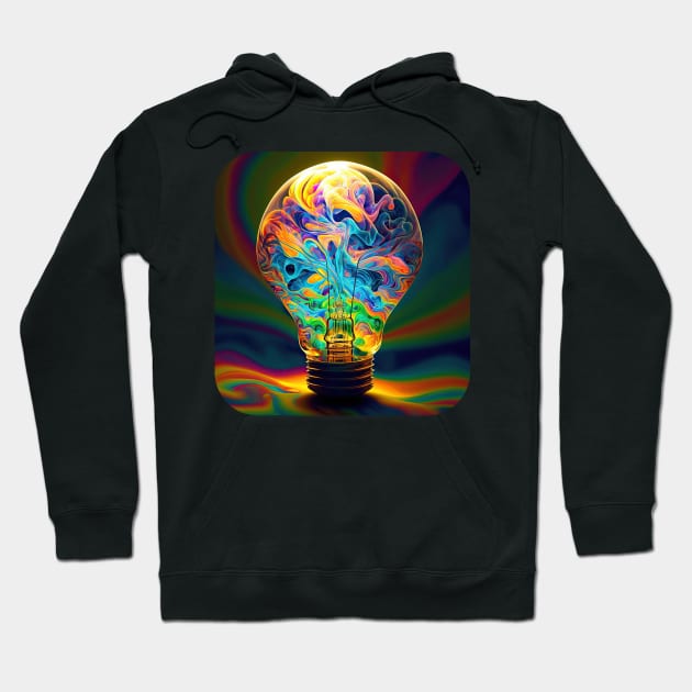 Ideation v1 (no text) Hoodie by AI-datamancer